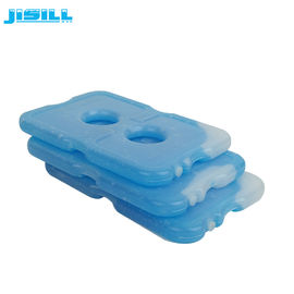 OEM / ODM فریزر Cool Pack ژل خنک کننده بسته شفاف سفید با مایع آبی