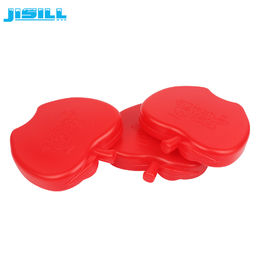 بسته های یخی با کارایی بالا و قابل استفاده مجدد بدون BPA، آیس بلک های شکل سیب قرمز برای کیسه های خنک کننده
